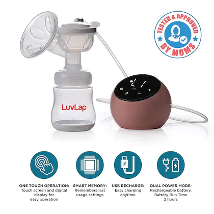 best electric breast pump|luvlap electric breast pump